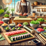 Japanese Sushi: Making Sushi Rolls and Sashimi at Home