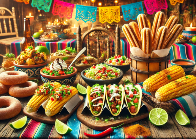 Mexican Street Food: Recipes for Tacos, Elote, and Churros