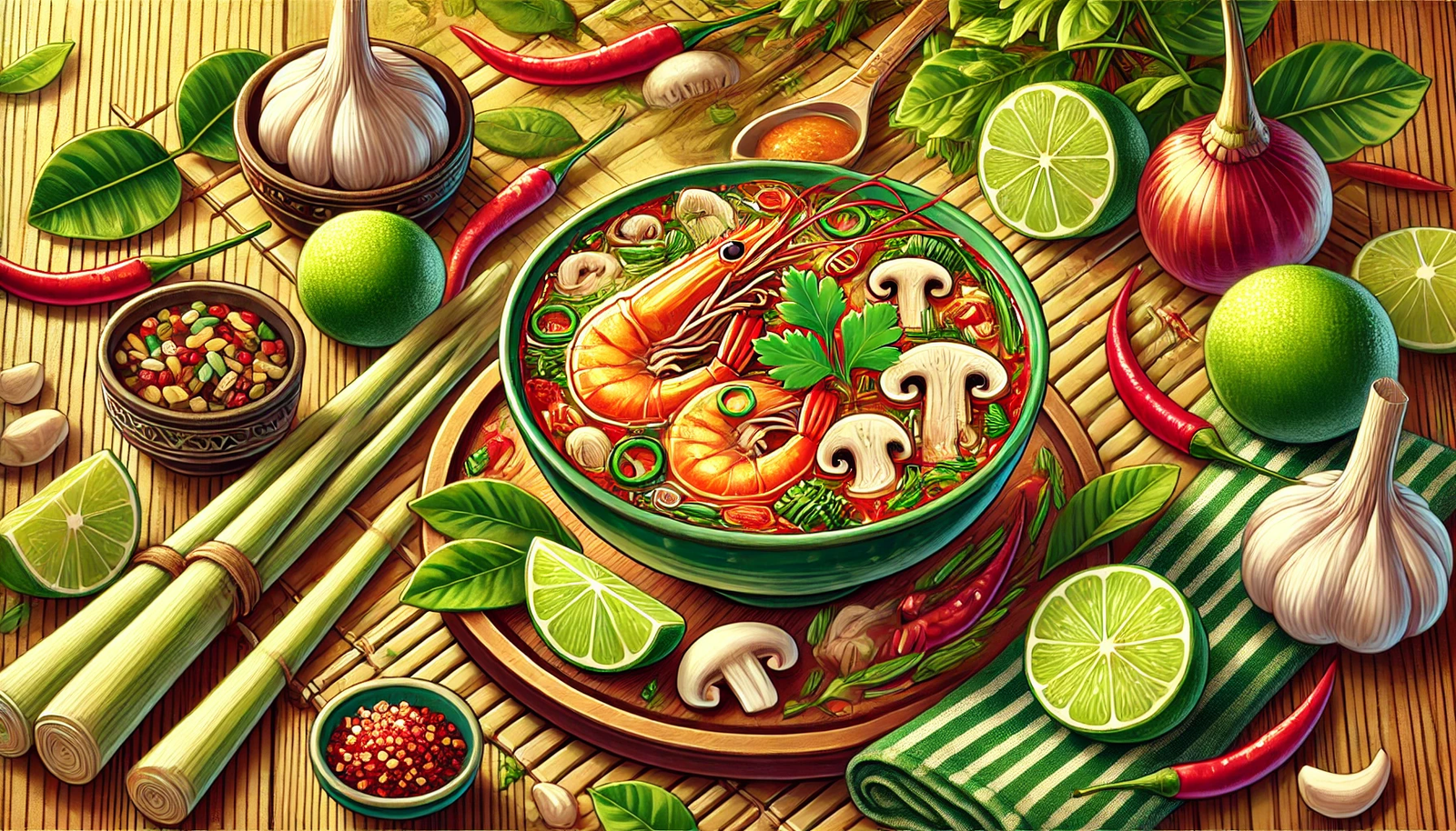 Thai Soups: Recipes for Tom Yum and Tom Kha Gai