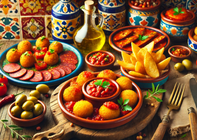 Spanish Tapas Recipes: Patatas Bravas, Croquettes, and Chorizo Recipes