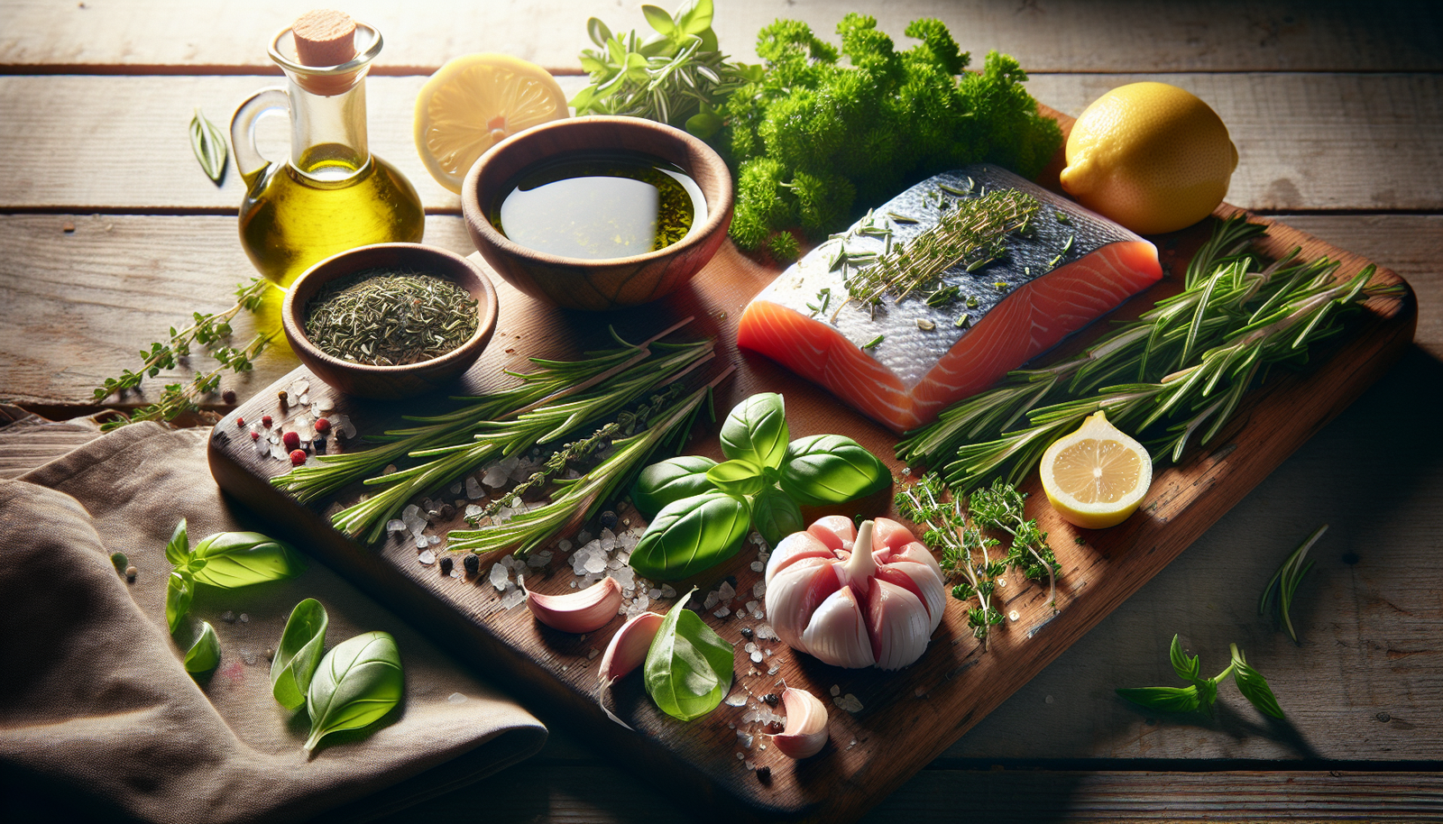 How to Use Fresh Herbs in Marinades for Meats and Fish